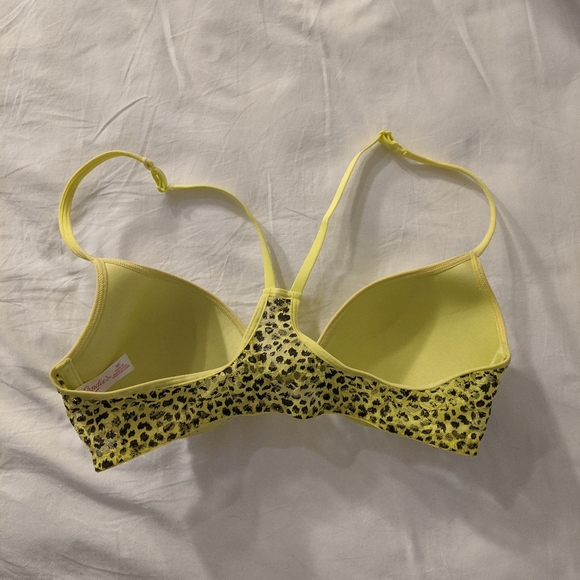 Candie's Lace Racerback Front Clasp Bra 36C - Picture 2 of 2